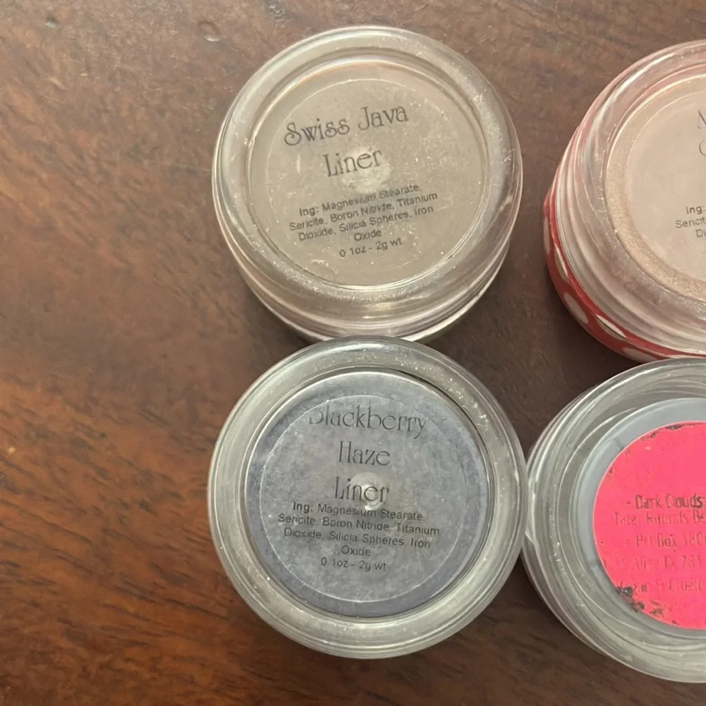 Lot of 4 Loose Etsy Eyeshadows & Bronzer / Highlighter Matte Shimmer